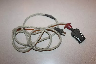 Vintage Appliance Cord 2-Prong Bakelite USA 5A 250V 10A 125V CH 8002 • $10.95