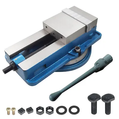 6  × 7.5  Lockdown CNC Milling Machine Bench Vise With 360° Swiveling Base • $142