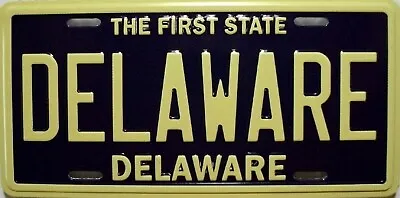 Delaware State License Plate Novelty Fridge Magnet • $7.99