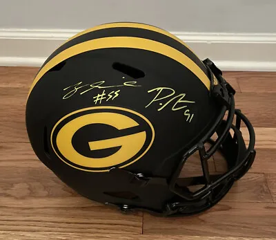 Za'Darius & Preston Smith Full Size Packers Helmet - Beckett Authentic Signed • $189.99