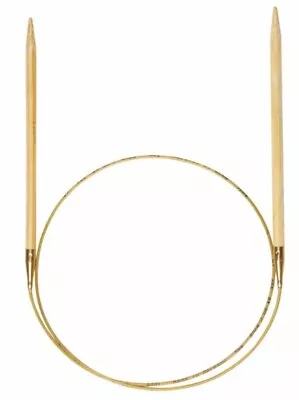 Addi 40-150cm Bamboo Knitting Needles Fixed Circular Wooden All Sizes 2.5mm-12mm • £11.50