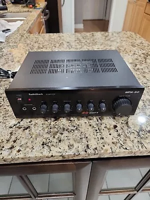 RadioShack MPA-50 PA  Amplifier System 4 Dirffent Inputs - Works!!! • $15