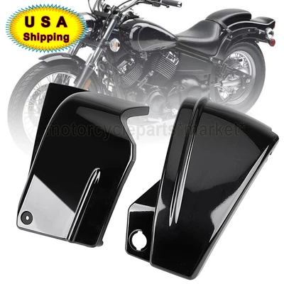 $34.98 • Buy Battery Side Cover For Yamaha V-Star DragStar DS400 DS650 XVS400 XVS650 Classic