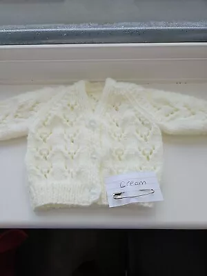 Hand Knitted Baby Cardigans • £5