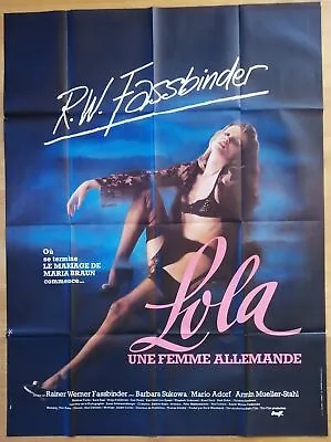 LOLA Fassbinder Original LARGE French Movie Poster  • $39