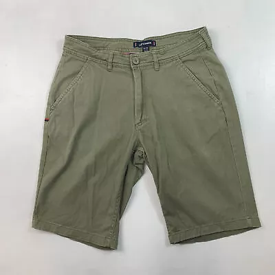 Kangol Knee Length Green Chino Shorts XS • £12.90