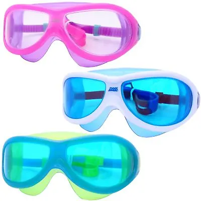 Zoggs Swimming Goggles - Phantom Junior Mask Boys /Girls Blue Green Or Pink • £19.85