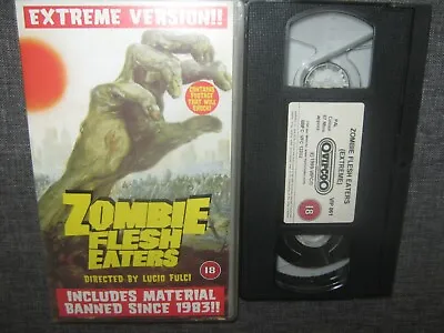 Zombie Flesh Eaters - Small Box Vipco Vhs Lucio Fulci Zombie Horror - • £14.99