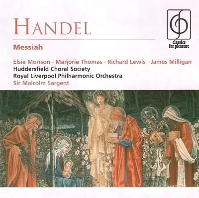 Händel - Messiah (2xCD 2002) Royal Liverpool Philharmonic Orchestra; Sargent • £1.99