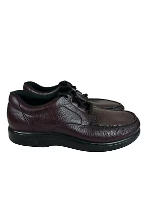 SAS Tripad Shoes Men’s 12N Burgundy Pebbled Leather Walking Oxfords • $44.85