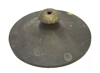 Vintage Brass Pan Chandeleir Part Or Ceiling Canopy • $24.99