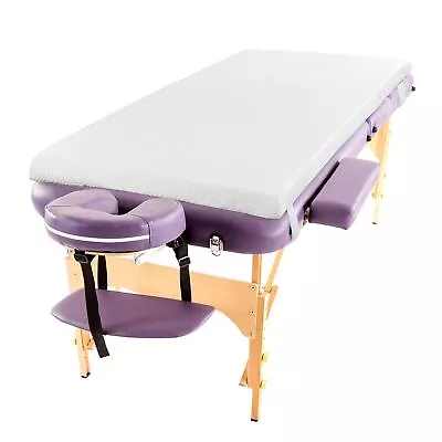 Memory Foam Massage Bed Mattress Topper Massage Table Mattress Topper With Remo • $75.37