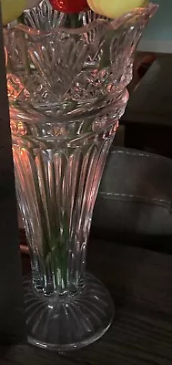 Beautiful Shannon By Godinger Style Lead Crystal 14  Vase • $62