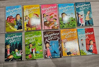 Enid Blyton's The  Naughtiest Girl Paperback Books X 10 • £0.99