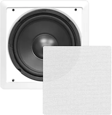 Ceiling Wall Mount Enclosed Speaker - 360 Watt Stereo In-Wall / In-Ceiling 10  E • $58.99
