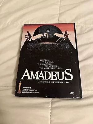 Amadeus 2-Sided DVD (Winner Of 8 Academy Awards) • $6