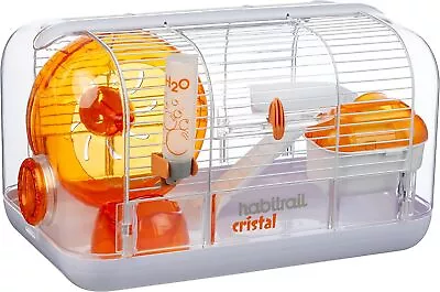Habitrail Cristal Hamster Cage Small Animal Habitat With Hamster Wheel Water • $62.59