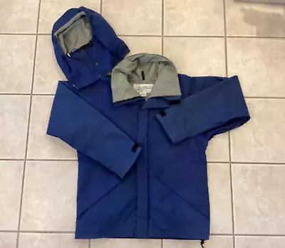 MOONSTONE Gore-Tex Men’s Large Watterproof Hiking Jacket W/Removable Hood • $33.96