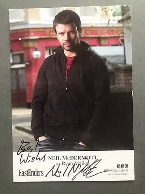 Neil Mc Dermott Autograph Signed Photograph / Ryan Mallow EastEnders TV Star • £6