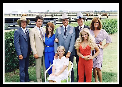 Dallas Cast Poster Print & Unframed Canvas Prints • £19.18