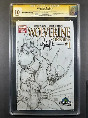 Wolverine Origins 1 CGC 10 GEM MINT Michael Turner Sketch Variant Up • $2999