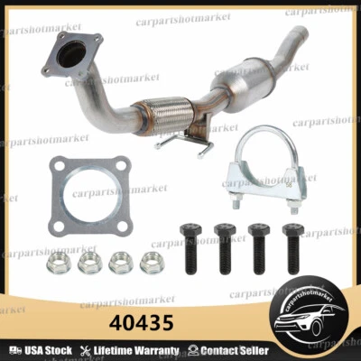 $82.86 • Buy Catalytic Converter Flex Exhaust Pipe 40435 For 01-06 VW Beetle/Golf/Jetta 2.0L