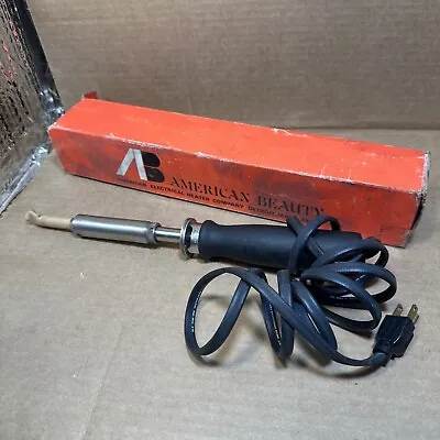 NOS American Beauty Electric Soldering Iron Model 3138 Never Used !! Vintage • $89.95