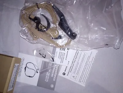 OEM Motorola 3 Wire Headset For APX Series Radios (beige) • $59.99