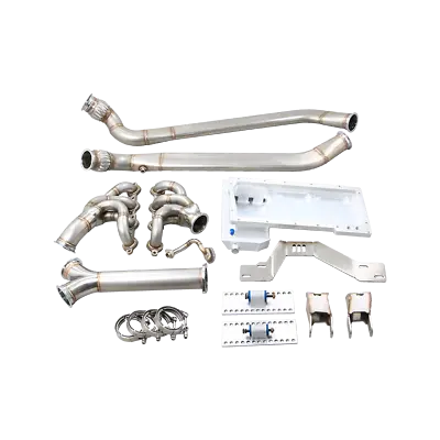 CXRacing LS1 Engine T56 Trans Mount Header Oil Pan Y Pipe For BMW E30 LS • $2315.83