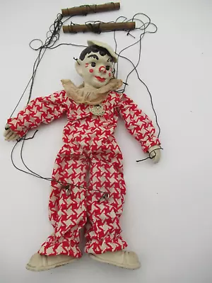 Vintage Clippo The Clown Marionette/Puppet W/Clippo Club Pin • $28.88