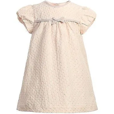 Marie Chantal Baby Pale Peach Taffeta Dress 18 Months • $40.41