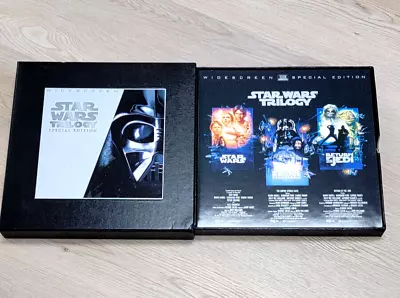 Laserdisc STAR WARS TRILOGY 1997 Special Edition Widescreen 5-Laser Disc Box Set • $172.29