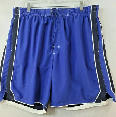 Speedo Mens XL Blue Swim Trunks Board Shorts • $12.99