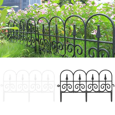 2.3/4.6/6.9m Metal Effect Garden Flower Bed Lawn Path Edge Edging Border Plastic • £11.95