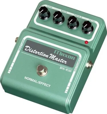 Maxon DS-830 Distortion Master Guitar Effects Pedal DS803 New F/S • $133.23
