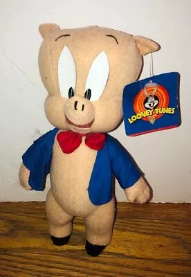 Vintage Porky The Pig 1997 Looney Tunes Plush 12  Stuffed Animal NWT • $14.99