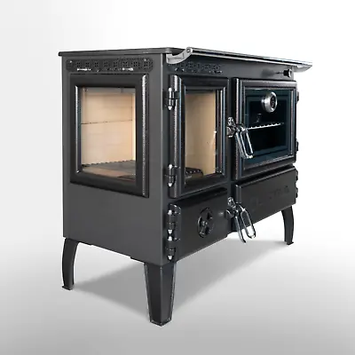 $2399 • Buy Multifunctional Cast Iron Wood Burning Stove Fireplace Window Stovetop Cooking