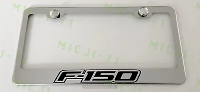 F-150 Stainless Steel License Plate Frame Holder Rust Free • $11.85