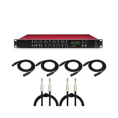 Focusrite Scarlett OctoPre 8 Channel Mic Pre Expansion With Cables Bundle • $489.99