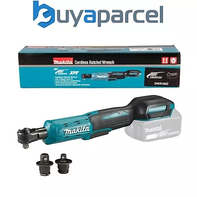 Makita DWR180Z 18v LXT Ratchet Wrench 1/4  Or 3/8  Square Drive - Bare Unit • £139.99