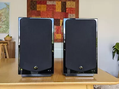 Quad QPM1 Active Studio Monitors.  Piano Black Finish. Excellent Condition • £150