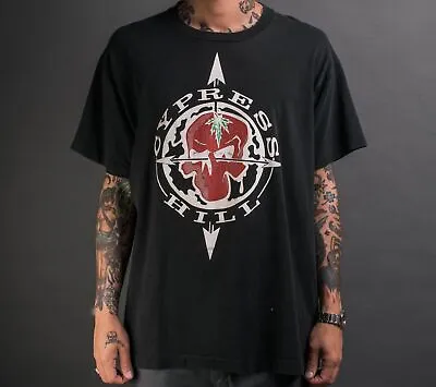 Vintage 90’s Cypress Hill T-Shirt Cotton Unisex Graphic Printed TT5596 • $9.99