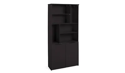 Habitat Hayward Tall Bookcase - Gloss Black • £179.99