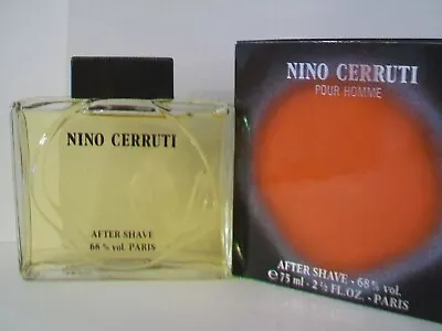 Nino Cerruti Pour Homme Vintage After Shave  2 1/2 Fl. Oz. 75 Ml New In Box • $149.95