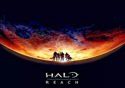 Halo Reach Repro Advertising POSTER • £10.99