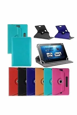 Hot 360° Folio Leather Case Cover Stand For Android Tablet PC 7  8  9  10  10.1  • $8.44