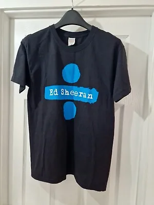 Ed Sheeran Divide 2018 Tour Black Tshirt Size Medium  • £4.95