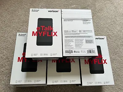 Verizon ETalk MYFLIX Verizon Prepaid Smart Phone • $39.99