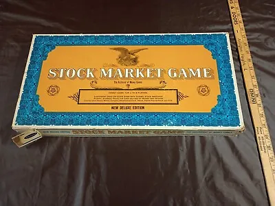 Stock Market Board Game 1968 Vintage Whitman • $45