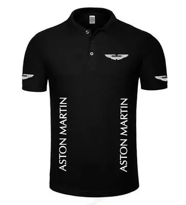 £19 • Buy ASTON MARTIN Men's Casual Sporty Short-Sleeved T-shirt Racing Short Sleeve Shirt
